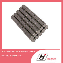 Sintered Rare Earth Permanent Cylinder China NdFeB Magnet Manufacturer with High Quality